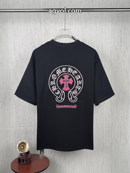 希少入荷 全体的に調和のある 大人気アイテム激安 ブランド 通販CHROME HEARTS半袖Tシャツ_0_0