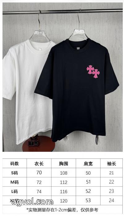 希少入荷 全体的に調和のある 大人気アイテム激安 ブランド 通販CHROME HEARTS半袖Tシャツ_0_3
