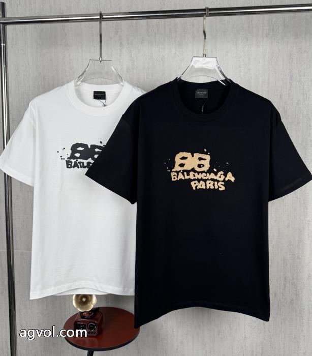 雑誌掲載 国内発 きちんと感が強い 大人の魅力balenciaga半袖Tシャツコピー 品 ブランド_0_0