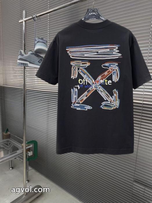 ブランド スーパー コピー 通販2026人気商品 やっぱり優しい色 日本完売半袖TシャツOff-White_0_3