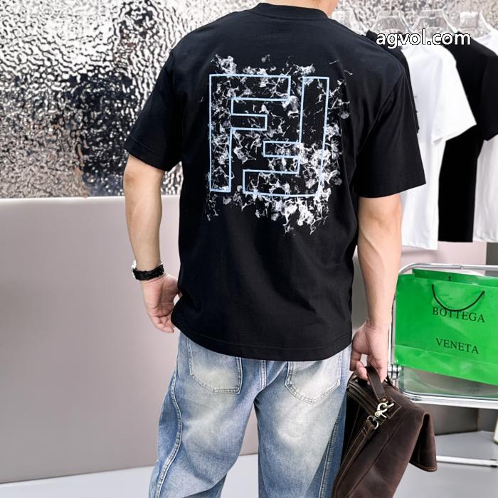 定番素敵 手触りがいい 色豊富激安 ブランド 通販FENDI半袖Tシャツ_0_1