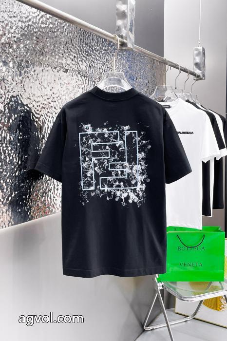 定番素敵 手触りがいい 色豊富激安 ブランド 通販FENDI半袖Tシャツ_0_4