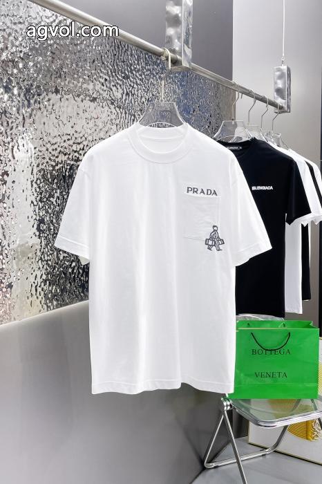 PRADAブランド 品 コピー半袖Tシャツ人気定番新作 今季トレンド 高級感演出_0_3