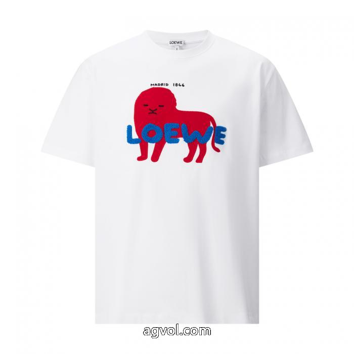 LOEWE半袖Tシャツ超HOT新品商品 セール価格 在庫希少偽物 ブランド_0_3