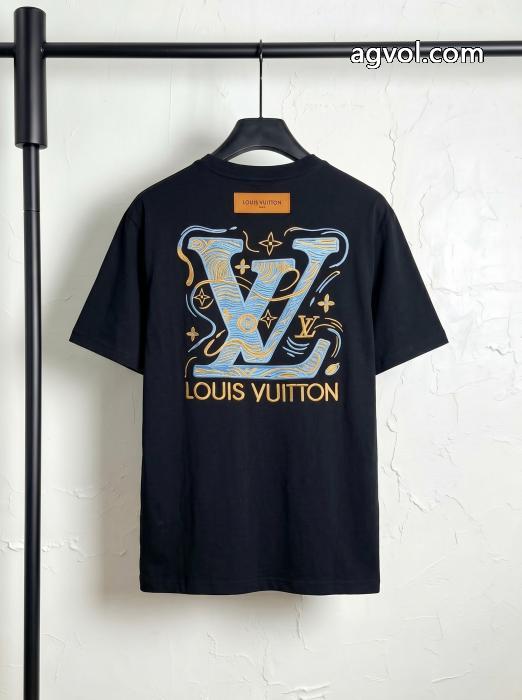定番素敵 雑誌掲載アイテム 機能性抜群！LOUIS VUITTONコピー 商品 通販半袖Tシャツ_0_0