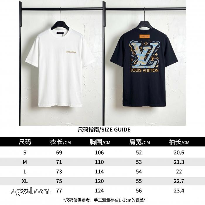 定番素敵 雑誌掲載アイテム 機能性抜群！LOUIS VUITTONコピー 商品 通販半袖Tシャツ_0_4