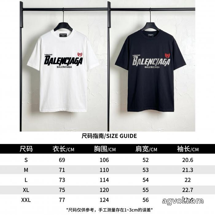 半袖Tシャツbalenciaga王道コンビ 素晴らしい新作 店舗完売品ブランド スーパー コピー 優良店_0_3