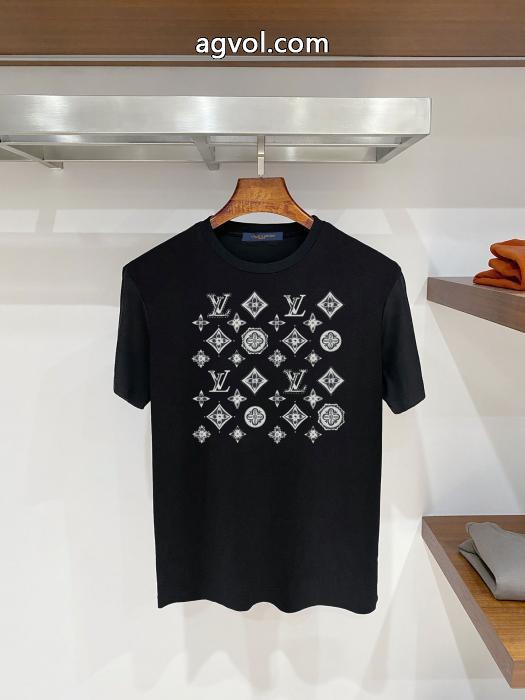 優しげ人気アイテム 夏に爆発的な人気 限定生産品激安 ブランド 通販LOUIS VUITTON半袖Tシャツ_0_0