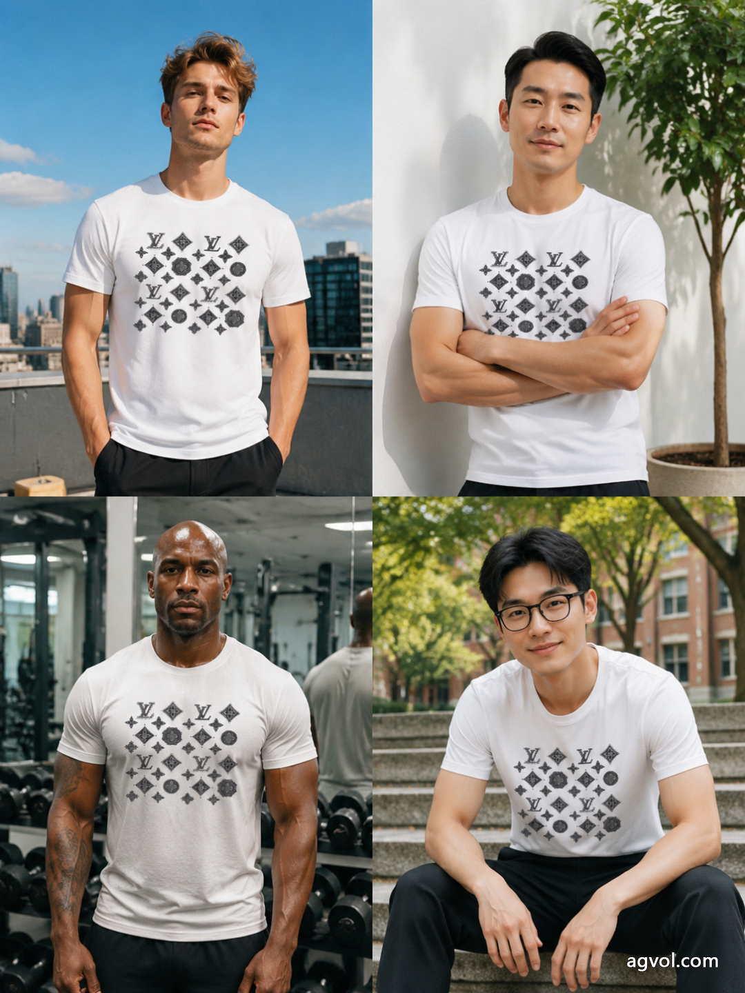 優しげ人気アイテム 夏に爆発的な人気 限定生産品激安 ブランド 通販LOUIS VUITTON半袖Tシャツ_0_2