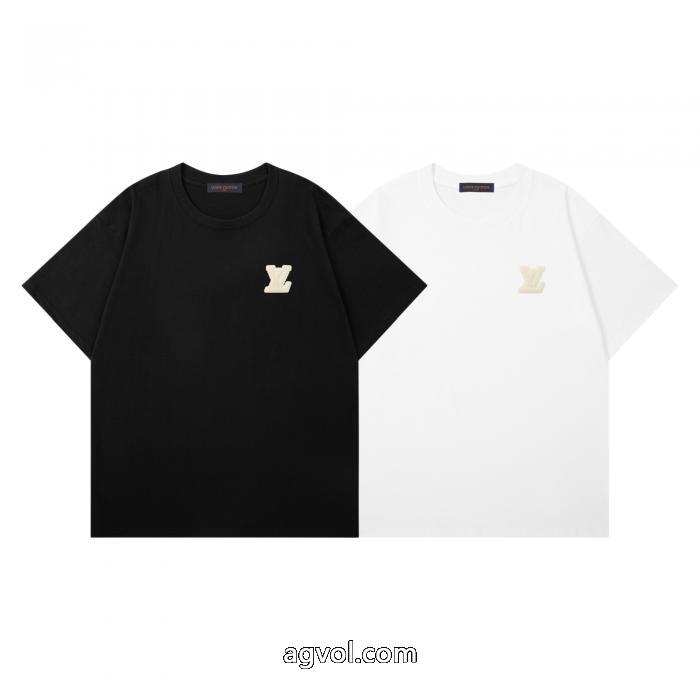 半袖TシャツLOUIS VUITTONコピー ブランド格好良い VIP価格海外発 今年らしいおすすめ新品_0_1