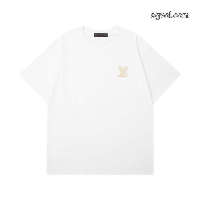 半袖TシャツLOUIS VUITTONコピー ブランド格好良い VIP価格海外発 今年らしいおすすめ新品_0_2