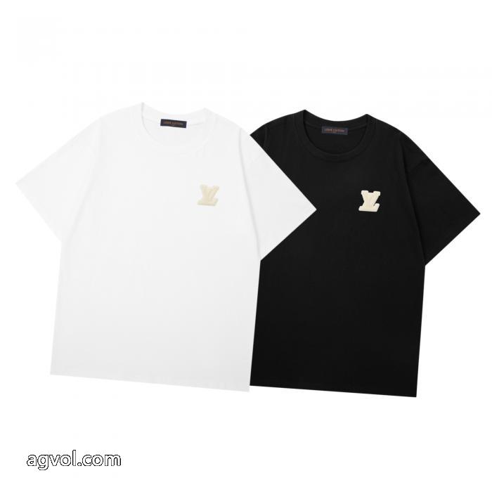 半袖TシャツLOUIS VUITTONコピー ブランド格好良い VIP価格海外発 今年らしいおすすめ新品_0_5