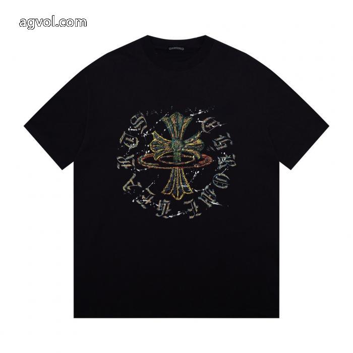 ブランド コピー半袖TシャツCHROME HEARTS高級感UP 大人気商品 高品質な商品_0_4