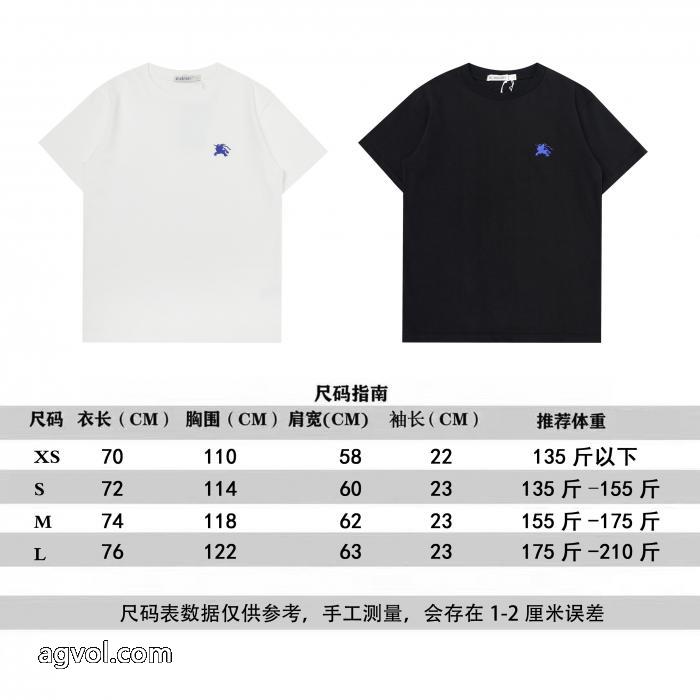 BURBERRYHOT人気 品質保証得価 数量限定爆買い半袖Tシャツブランド 偽物_0_3
