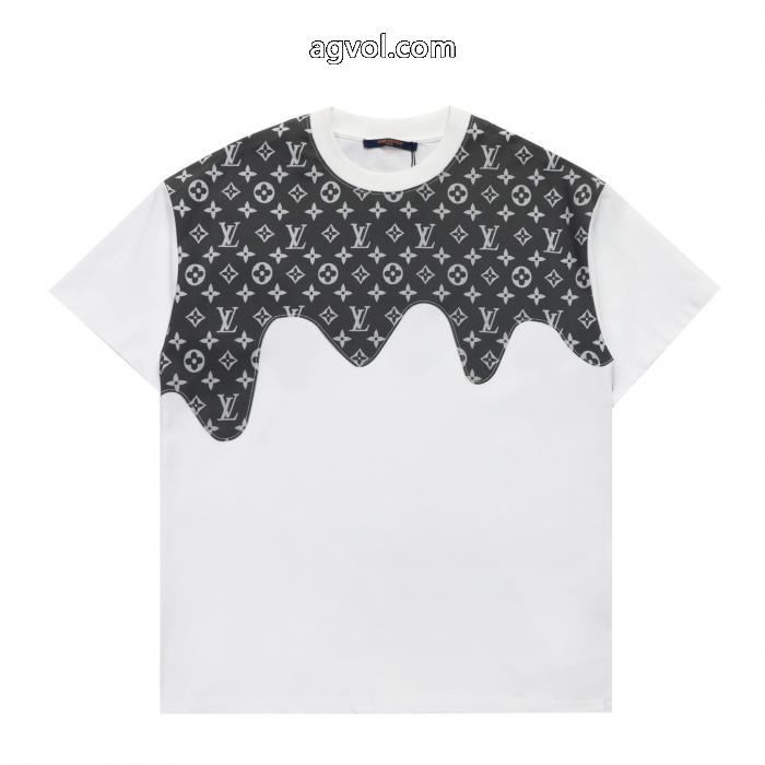 新作登場 着心地のいい 年末年始セールお早めに!!半袖Tシャツ偽 ブランド 販売LOUIS VUITTON_0_3