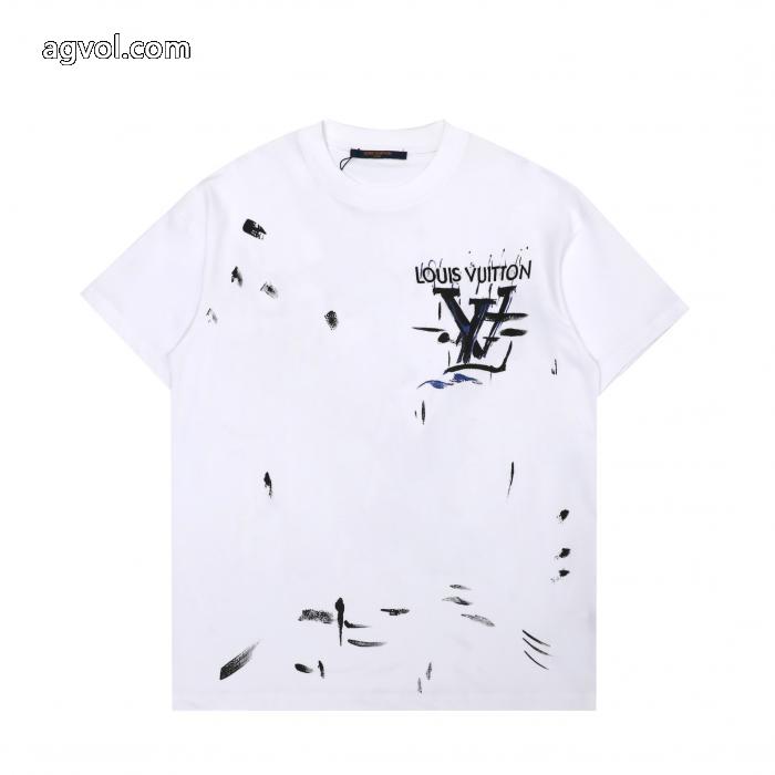 ブランド 品 コピーLOUIS VUITTON人気新作登場 完売品！ 品質保証お買い得半袖Tシャツ_0_0
