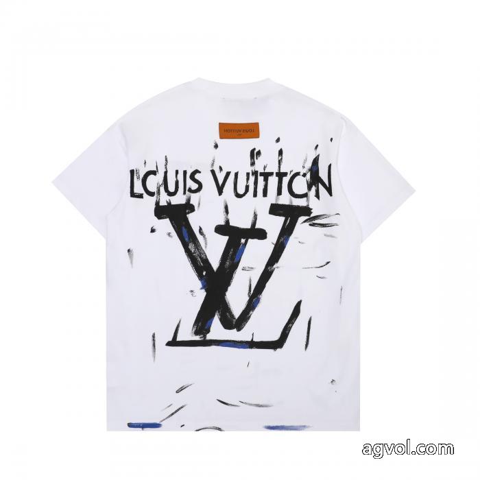 ブランド 品 コピーLOUIS VUITTON人気新作登場 完売品！ 品質保証お買い得半袖Tシャツ_0_2