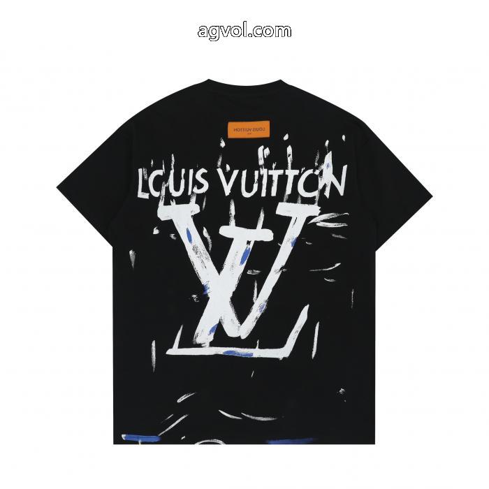 ブランド 品 コピーLOUIS VUITTON人気新作登場 完売品！ 品質保証お買い得半袖Tシャツ_0_3