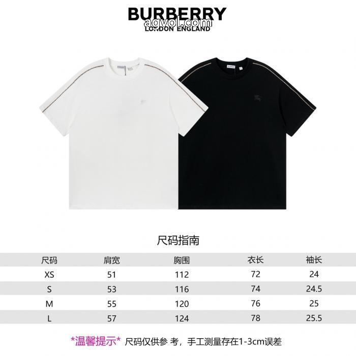 BURBERRYブランド コピー半袖Tシャツ超激得新品 大人でお上品 先取り2026限定新作_0_0