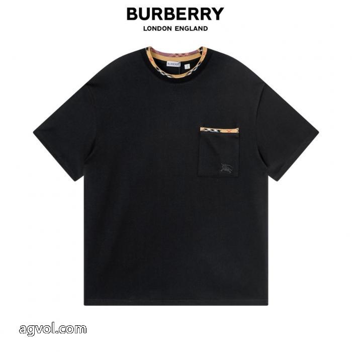 上品シックなお品 SALEお得にGET 品質保証高品質ブランド コピー 販売バーバリー半袖Tシャツ_0_1