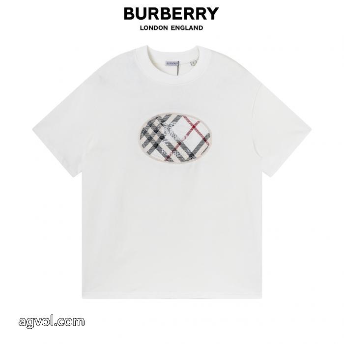 激安 ブランド愛用ブランド 芸能人の愛用アイテム 高級感を演出BURBERRY半袖Tシャツ_0_4