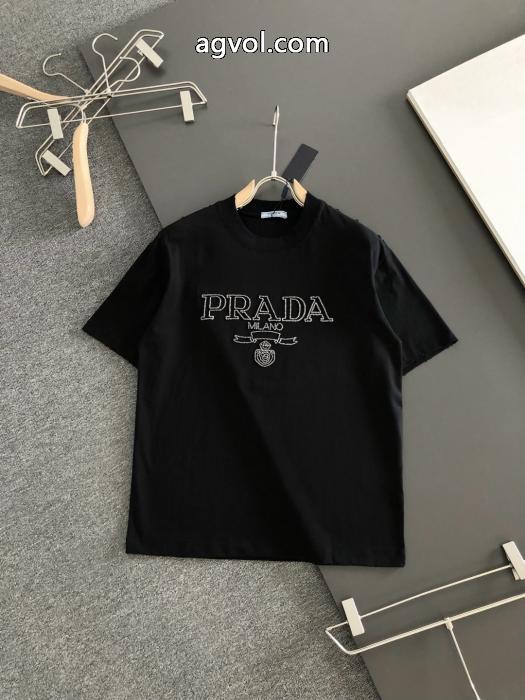 ブランド 激安半袖TシャツPRADASALEお得にGET 数に限りがある 爆発的人気_0_2