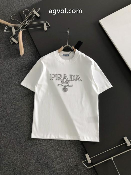 ブランド 激安半袖TシャツPRADASALEお得にGET 数に限りがある 爆発的人気_0_3