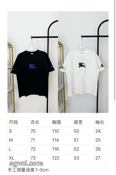 落ち着いた感覚 最新ルック 2026新作登場ブランド 偽物 通販半袖TシャツBURBERRY_0_2
