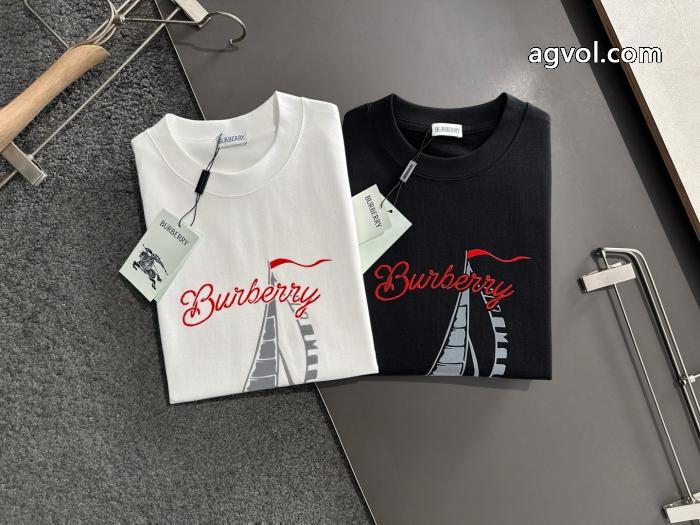 偽物 ブランド 激安半袖TシャツBURBERRYIオシャレな新作 当店最安値 ラフでこなれ感!_0_3