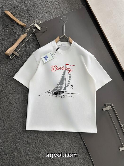 偽物 ブランド 激安半袖TシャツBURBERRYIオシャレな新作 当店最安値 ラフでこなれ感!_0_4
