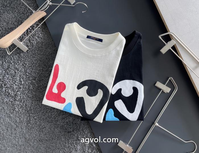 ブランド フェイク半袖TシャツLOUIS VUITTON流行り デザイン性の高い 2026季超人気_0_4