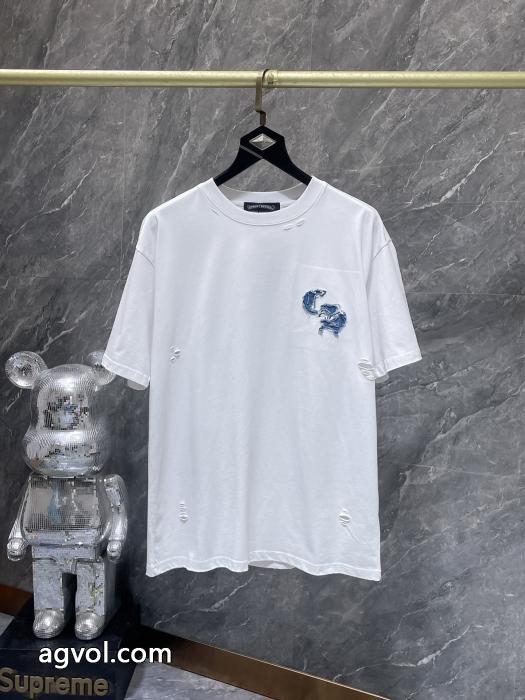 海外限定アイテム 高級感が漂う 大幅に値下げブランド 品 コピー半袖TシャツCHROME HEARTS_0_0