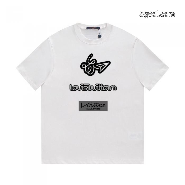 半袖Tシャツ偽物 通販 LOUIS VUITTONメール便対応 VIPセールで破格 着こなし自在_0_4