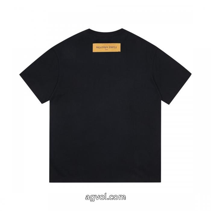 2026限定 男女兼用に人気 肌触りのいい   ロゴ入り新作 コピー ブランド 通販LOUIS VUITTON半袖Tシャツ_0_3
