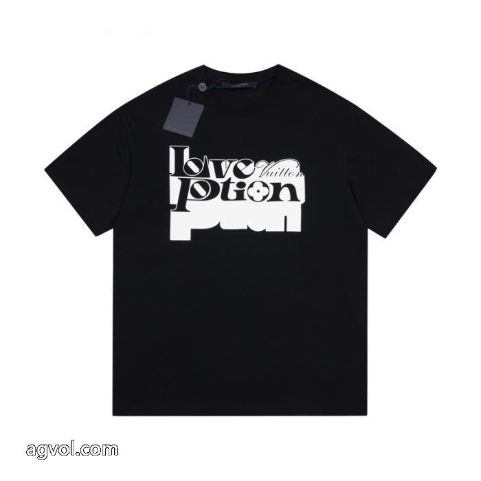 偽 ブランド 通販ゆびわ セレブ多数愛用 極上の着心地半袖TシャツLOUIS VUITTON_0_3