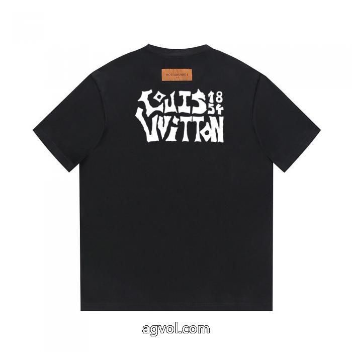 スーパー コピー 通販限定デザイン 品質保証最新作 高品質で綺麗LOUIS VUITTON半袖Tシャツ_0_3