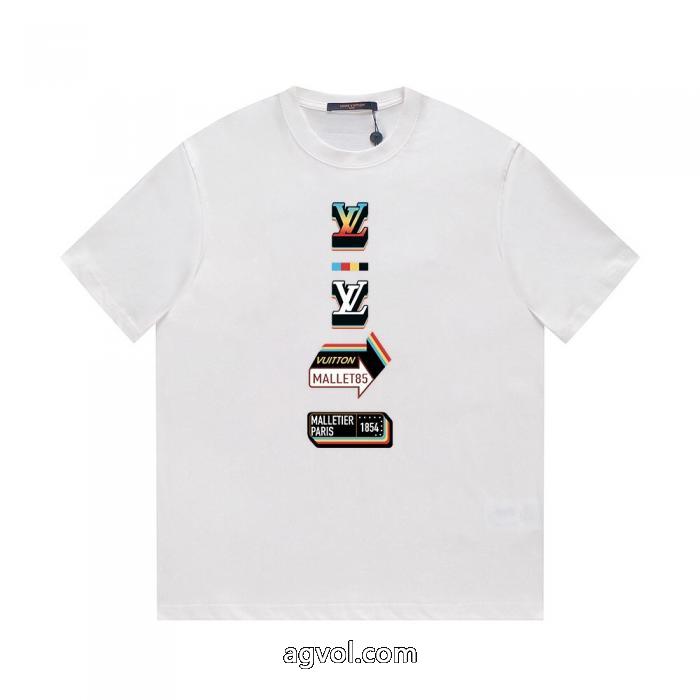 激安 ブランド半袖TシャツLOUIS VUITTONスタイリッシュな印象 優等品 大変お買得_0_0