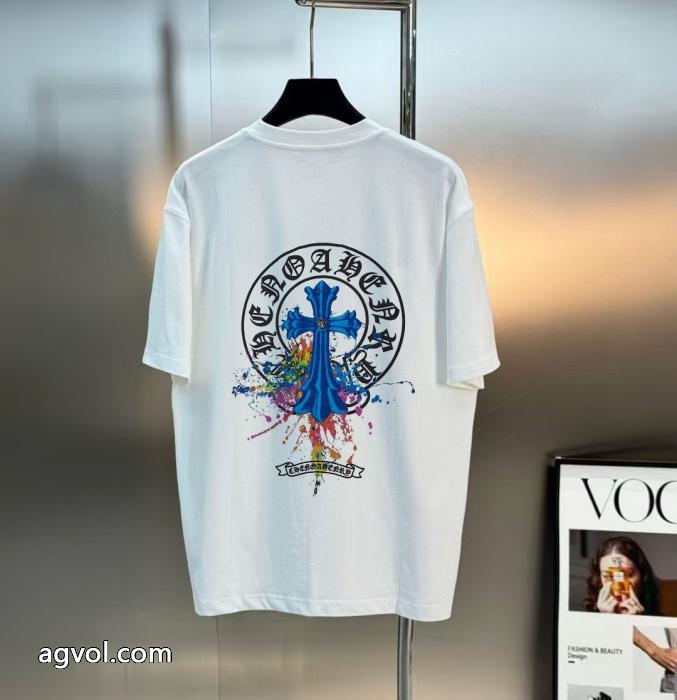 CHROME HEARTS偽物 ブランド半袖Tシャツ人気セール得価 高級感溢る 全国無料限定セール_0_0