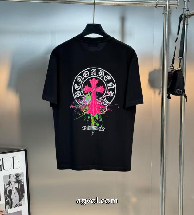 CHROME HEARTS偽物 ブランド半袖Tシャツ人気セール得価 高級感溢る 全国無料限定セール_0_2
