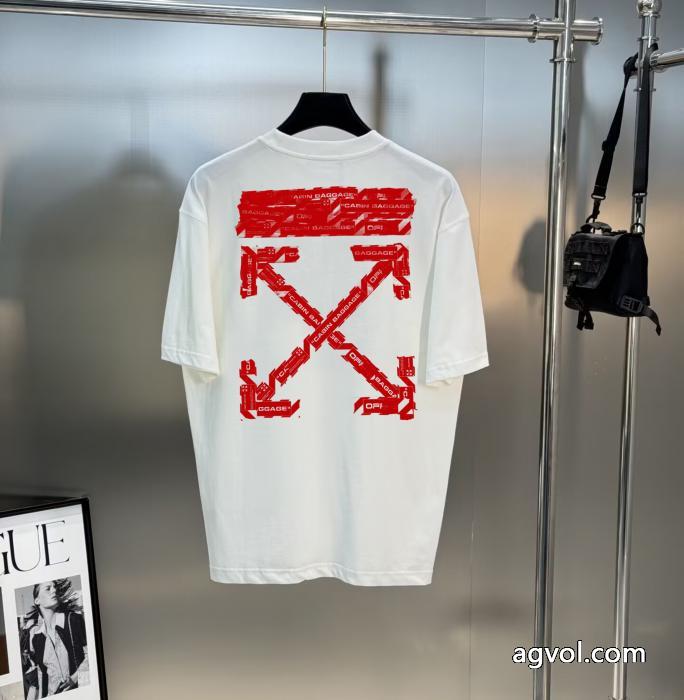 Off-Whiteブランド 偽物 激安 通販上質感 新作限定 夏新商品半袖Tシャツ_0_3