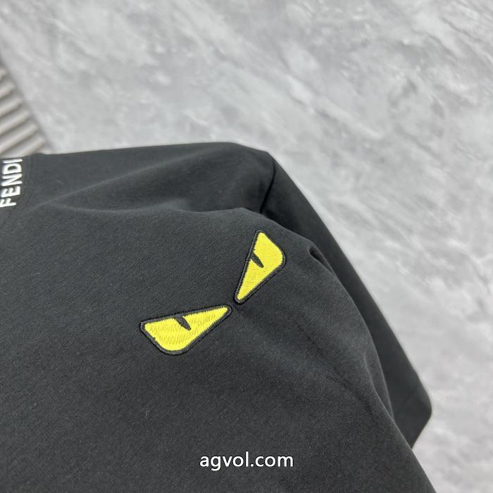 ブランド 通販半袖TシャツFENDI定番人気　薄手柔らか 人気の高い 国内配送_0_3