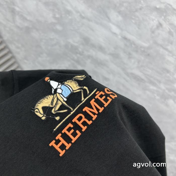 限定SALE 鮮度が手に入る 人気名品半袖TシャツHERMESスーパー コピー 販売_0_2