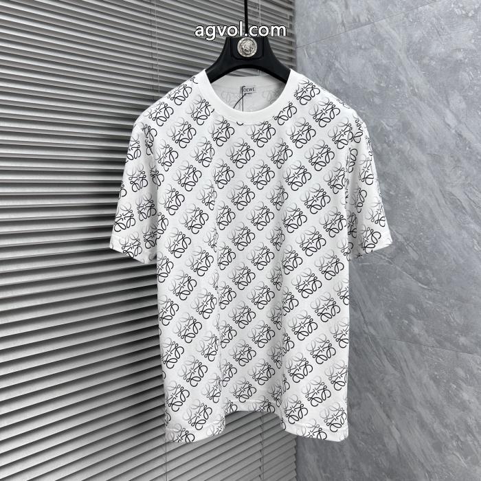 ブランド コピーLOEWEモードな逸品 即発送最新作！ 快適な着心地半袖Tシャツ_0_2