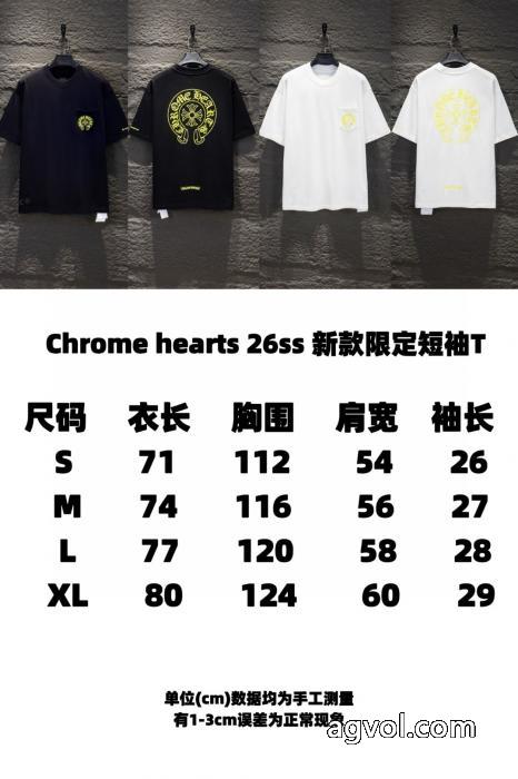 ブランド 品 激安 通販完売前に 2026年最新作 国内配送CHROME HEARTS半袖Tシャツ_0_0