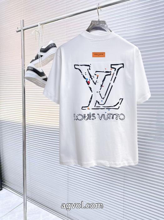 お買い得得価 モード 大人気再入荷セール半袖Tシャツコピー 品 ブランドLOUIS VUITTON_0_4