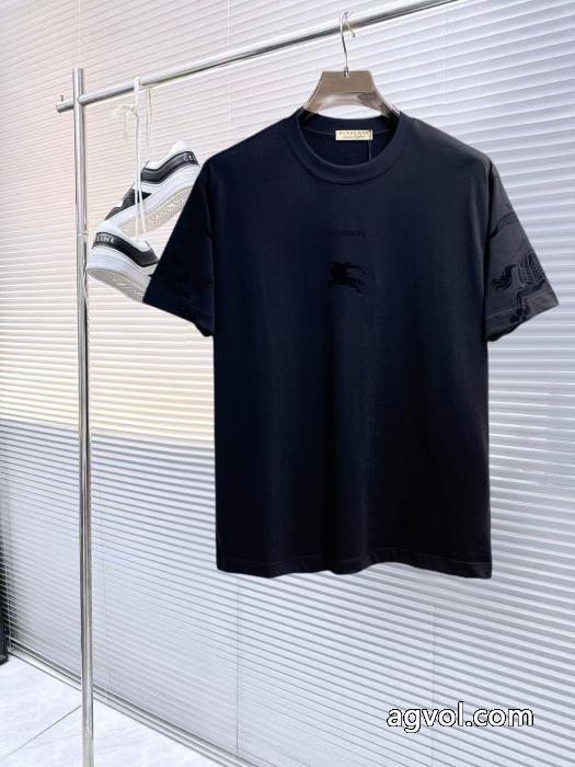 セレブも多数愛用 人気上昇中 唯一無二の存在BURBERRY偽物 通販半袖Tシャツ_0_4