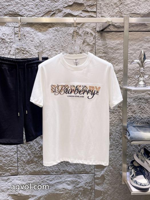 楽天最安値に挑戦 大人カジュアル 完売前に即対応ブランド フェイクBURBERRY半袖Tシャツ_0_0