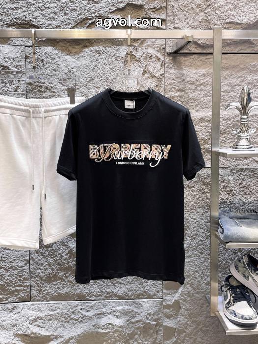 楽天最安値に挑戦 大人カジュアル 完売前に即対応ブランド フェイクBURBERRY半袖Tシャツ_0_2