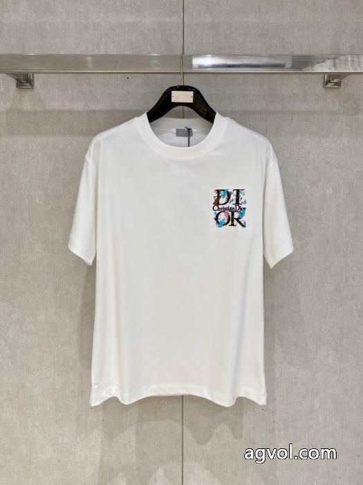 存在感絶大スタイル 個性的な美品 芸能人愛用ブランド半袖Tシャツブランド スーパー コピーDIOR_0_2