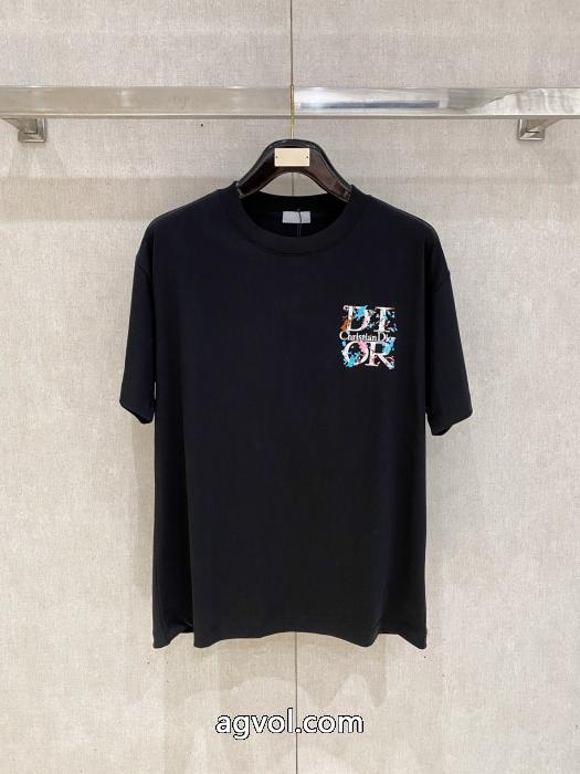 存在感絶大スタイル 個性的な美品 芸能人愛用ブランド半袖Tシャツブランド スーパー コピーDIOR_0_3